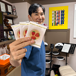日本のお客様からのお心遣い